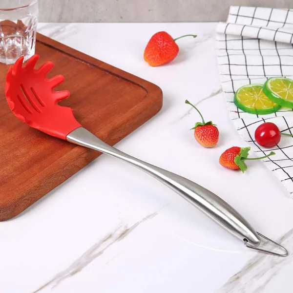 2_PCS_Red_Pasta_Fork_and_Slotted_Spatula_Set
