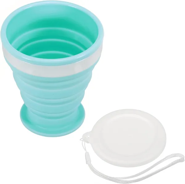 Silicone_Travel_Folding_Drinking_Cup_Leak_Proof_(Green)