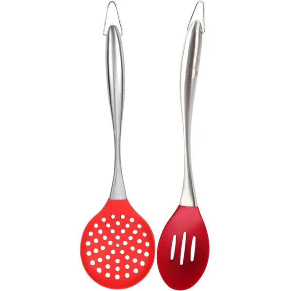 2_Pcs_Red_Skimmer_and_Slotted_Spoon_Spatula_Set