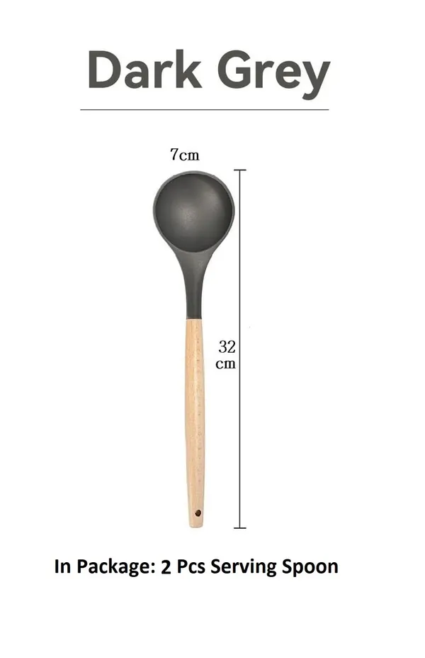 2_Piece_Wooden_Handle_Silicone_Serving_Spoon_Set