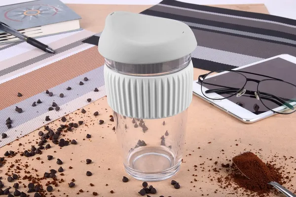 Reusable_Coffee_Tea_Cup_Grey_with_Leak_Proof_Lid_Mug