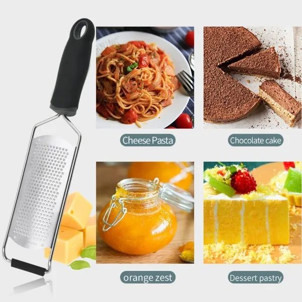 Stainless_Steel_Cheese_Grater_Lemon_Zester_(Black)