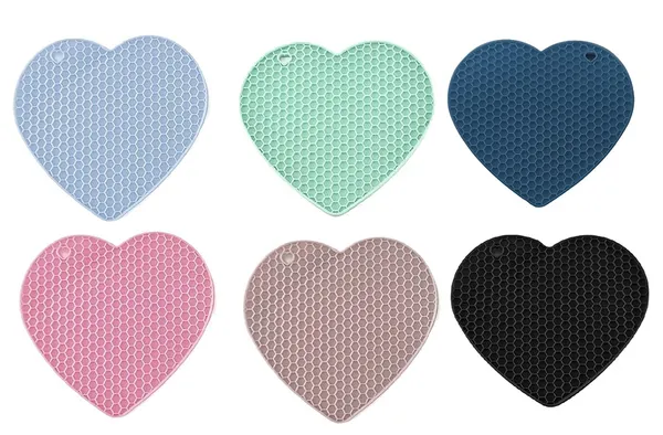 4_Piece_Non-Slip_Silicone_Trivet_Mats_(Pink)