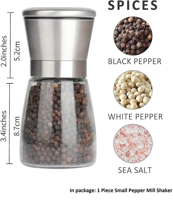 Stainless_Steel_Small_Black_Pepper_Mill_Grinder_Shaker