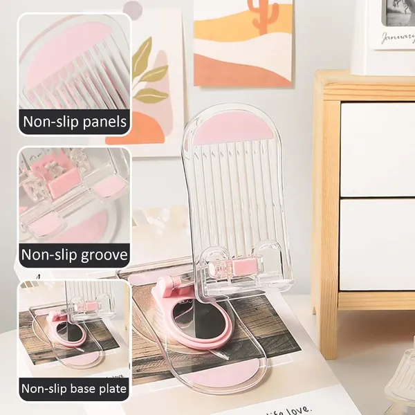 Acrylic_Adjustable_Mobile_Stand_(Pink)