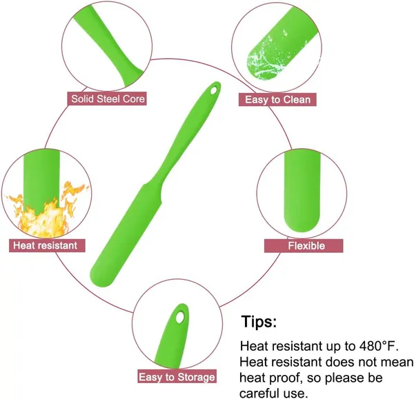 Long_Handle_Silicone_Non-Stick_Rubber_Scraper_Spatula_4_Pcs