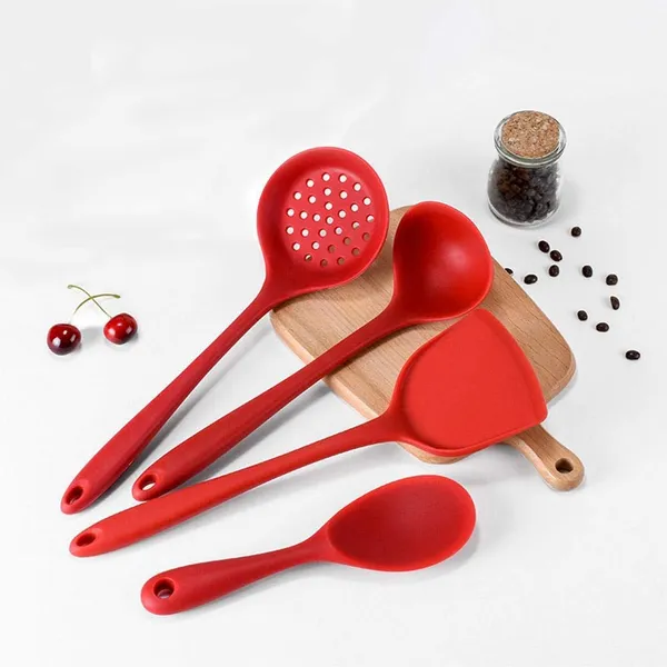 4_Piece_Silicone_Kitchen_Cooking_Utensil_Set_(Red)