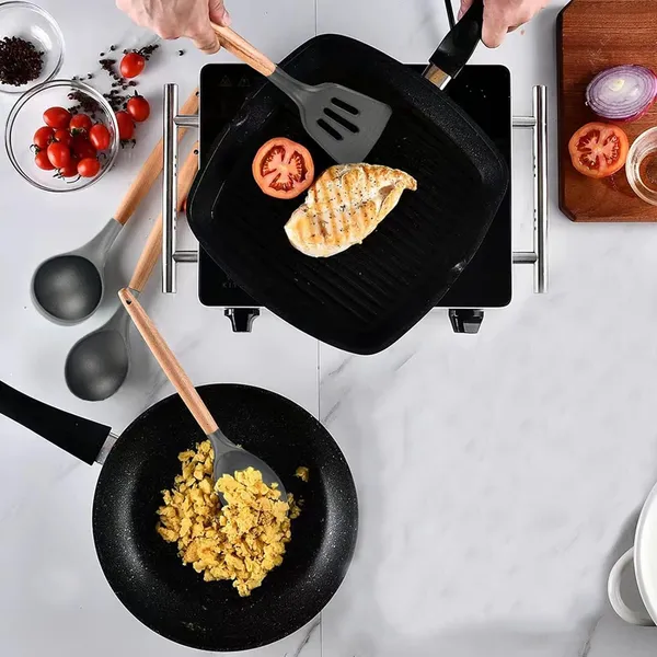 Silicone_Spatulas_Cooking_Utensil_Set_With_Wood_Handle_-_Set_Of_5