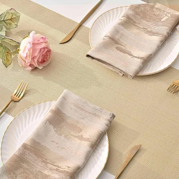 2_Pcs_Heat_Resistant_Long_Dinner_Table_Runner_(Gold)