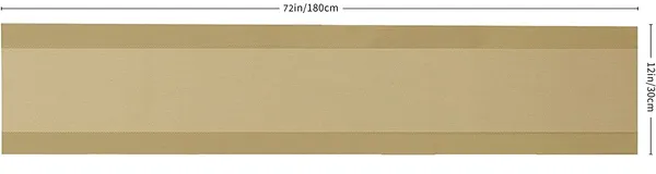 2_Pcs_Heat_Resistant_Long_Dinner_Table_Runner_(Gold)