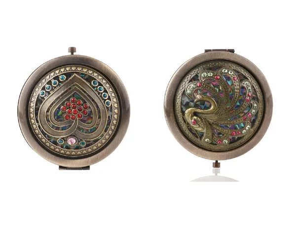 2_Piece_Compact_Hand_Mirror_Cosmetic_Tool
