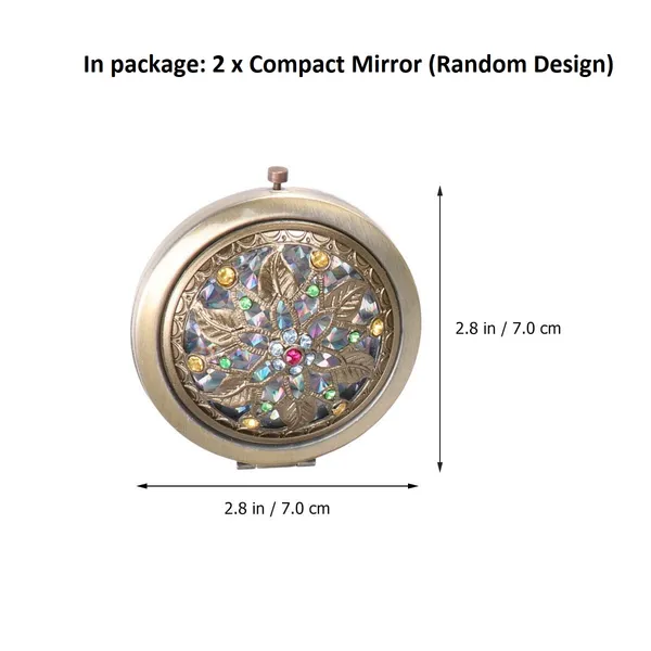 2_Piece_Compact_Hand_Mirror_Cosmetic_Tool