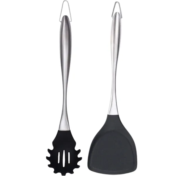 2_Pcs_Black_Pasta_Server_and_Steel__Spatula_Set