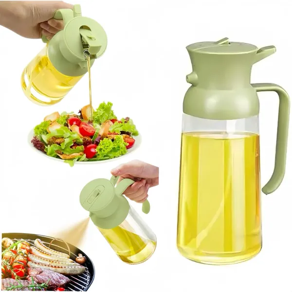 2_in_1_Oil_Dispenser_and_Oil_Sprayer_Glass_Bottle