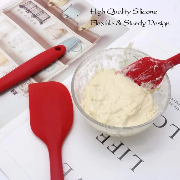 3_Pcs_Silicone_Non_Stick_Rubber_Scraper_Mini_Spatula