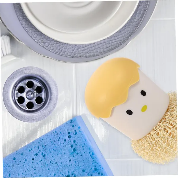 Chick_Pot_Cleaning_Brush_with_Handle_(Yellow)