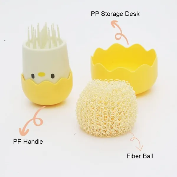 Chick_Pot_Cleaning_Brush_with_Handle_(Yellow)