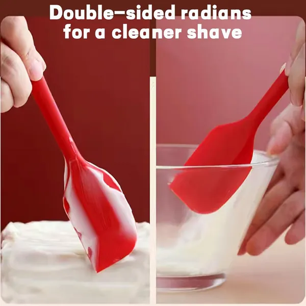 4_Pcs_Silicone_Non_Stick_Rubber_Scraper_Mini_Spatula