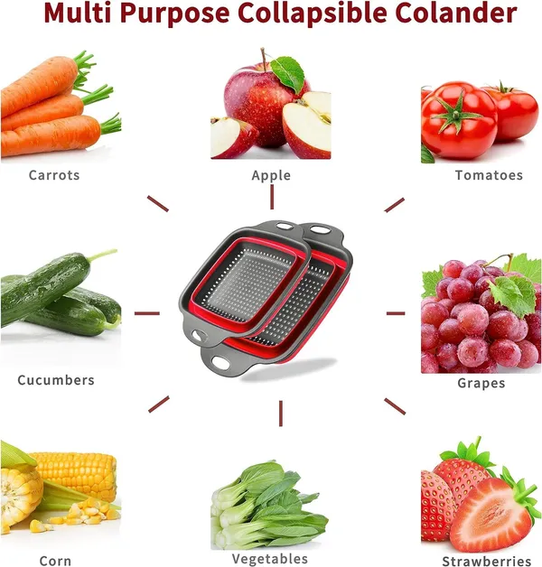 Vegetable_Silicone_Kitchen_Strainer_(Red)