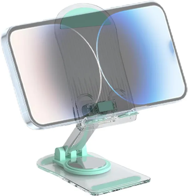 Acrylic_Adjustable_Mobile_Stand_(Green)