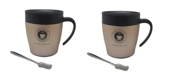 2_Pcs_Double_Wall_Insulated_Coffee_Mug_with_Handle
