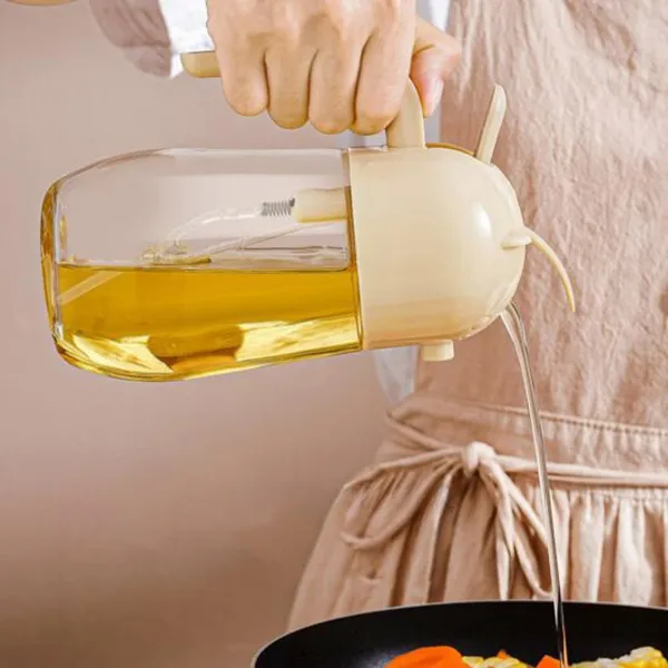 2_in_1_Oil_Dispenser_and_Oil_Sprayer_Glass_Olive_Oil_Bottle