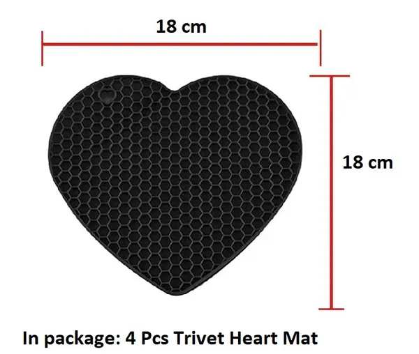 4_Piece_Non-Slip_Silicone_Trivet_Mats_(Black)