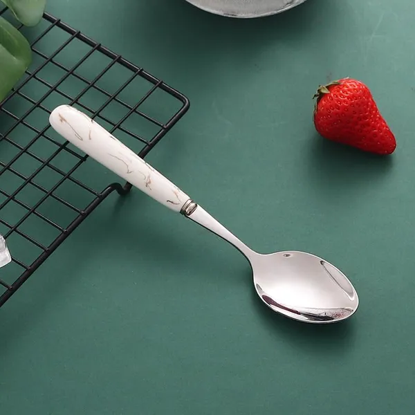 3_Piece_Stainless_Steel_Cutlery_Spoon_Set_(White)