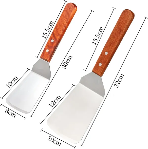Big_&_Small_Stainless_Steel_Cooking_Spatula_with_Wood_Handle