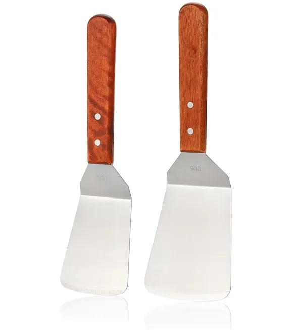 Big_&_Small_Stainless_Steel_Cooking_Spatula_with_Wood_Handle