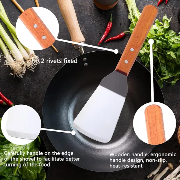 Big_&_Small_Stainless_Steel_Cooking_Spatula_with_Wood_Handle