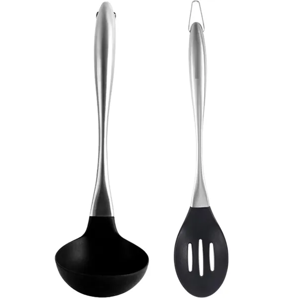 Black_Slotted_Serving_Spoon_and_Soup_Laddle_Kitchen_Cooking