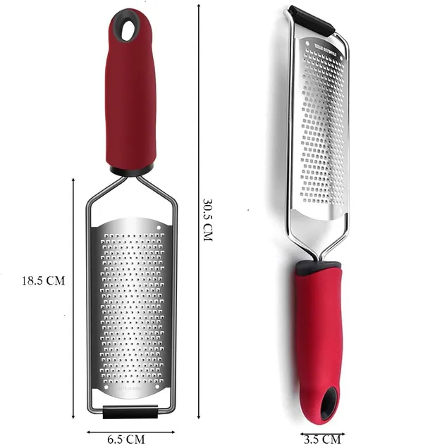 Stainless_Steel_Cheese_Grater_Lemon_Zester_(Red)