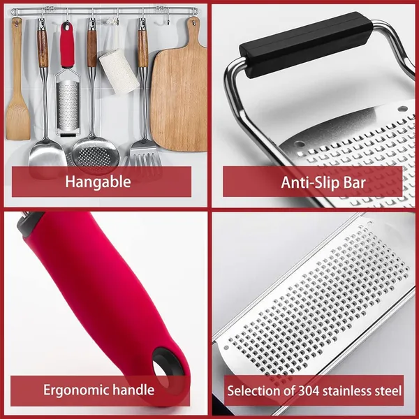 Stainless_Steel_Cheese_Grater_Lemon_Zester_(Red)