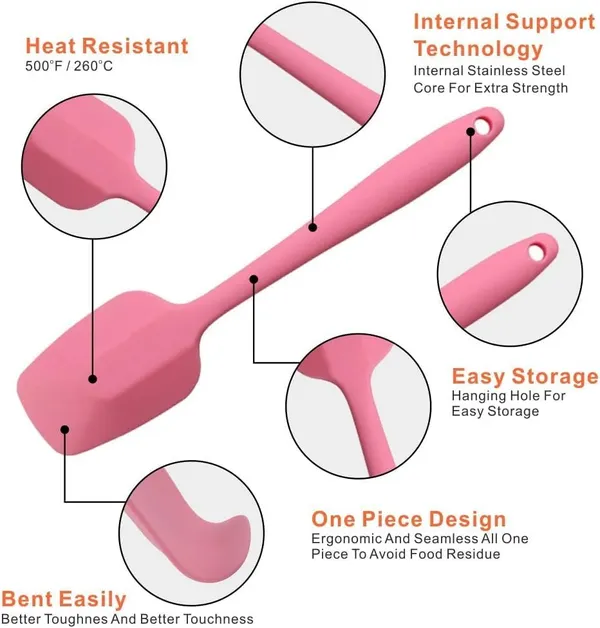 High_Heat_Flexible_Non_Scratch_Silicone_Spoon_Set