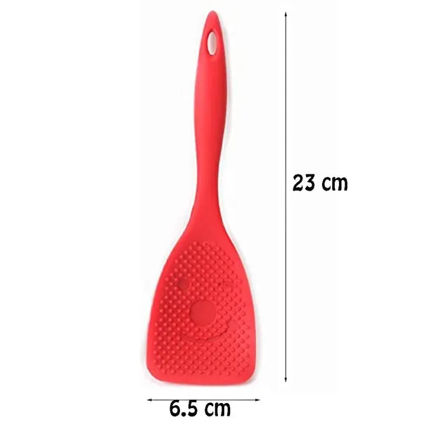 Silicone_Rice_Paddle_Food_Service_Spoon_(Red)