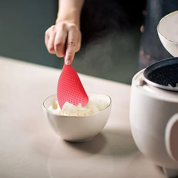 Silicone_Rice_Paddle_Food_Service_Spoon_(Red)