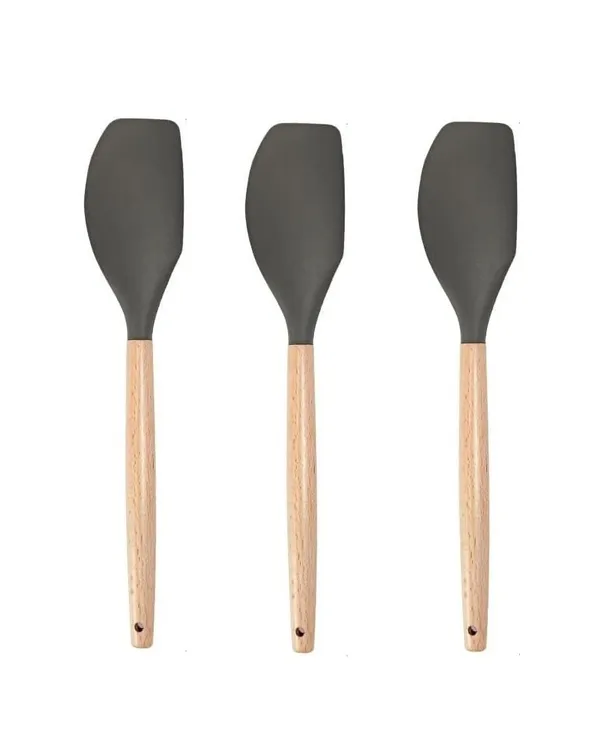 3_Piece_Wooden_Handle_Silicone_Mixing_Spatula_Set