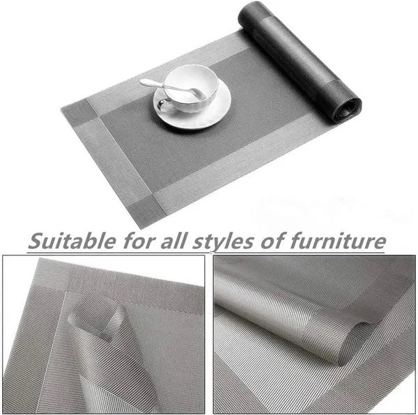 2_Pcs_Heat_Resistant_Long_Dinner_Table_Runner_(Silver)