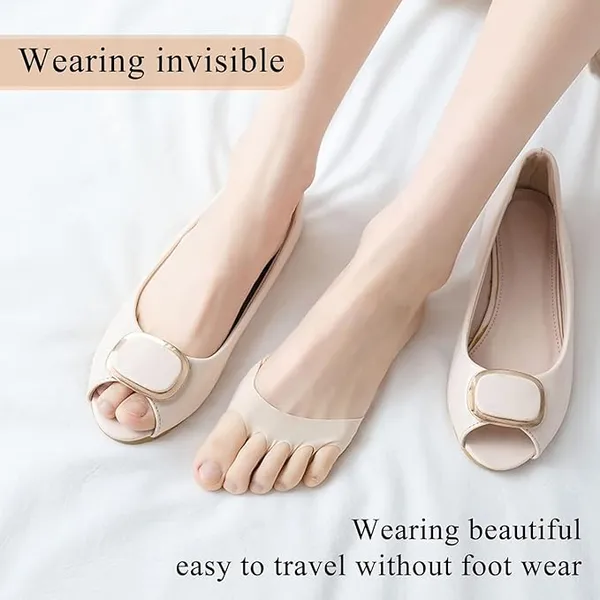 2_Pair_Women's_Toe_Cover_Liner_Socks