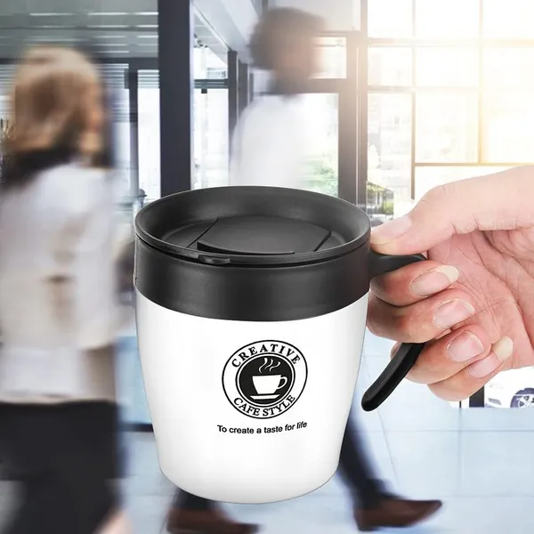 2_Pcs_Double_Wall_Stainless_Steel_Coffee_Mug_with_Handle