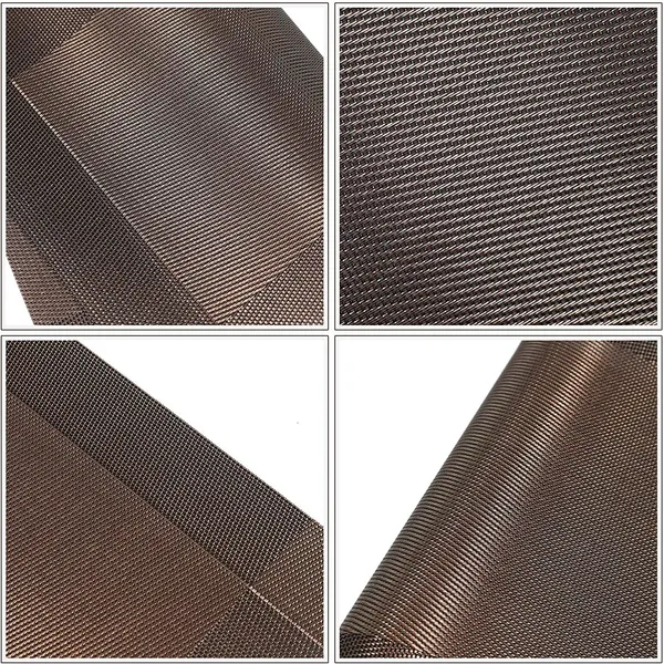 6_Pcs_Woven_Vinyl_Washable_Placemats_(Brown)