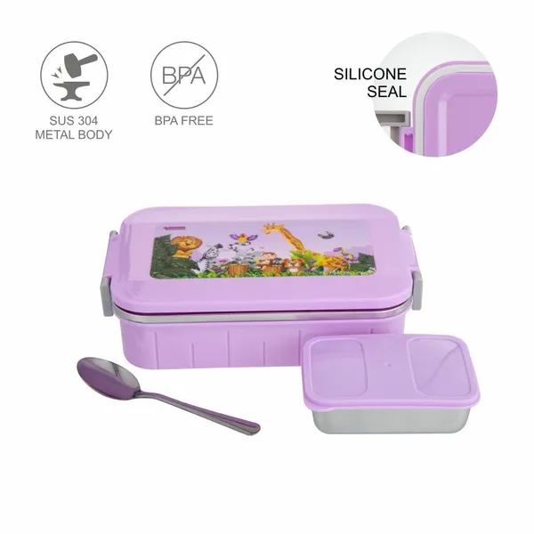 Purple_Stainless_Steel_Lunch_Box_With_Sabzi_Container_&_Spoon_For_Adult_&_Kids_Pack_Of_1