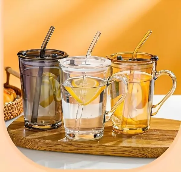 Brown_Glass_Sipper_Tumbler_With_Lid_&_Straw_For_�??Adult_Pack_Of_1