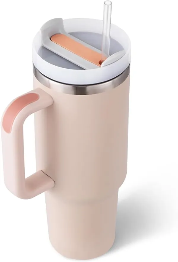 1200ML_Stainless_Steel_Tumbler_Reusable_Bottle_with_Handle,_Lid_&_Straw