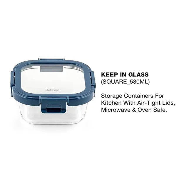 Keep_In_Glass_Borosilicate_Glass_Container_530ml_-_Square.