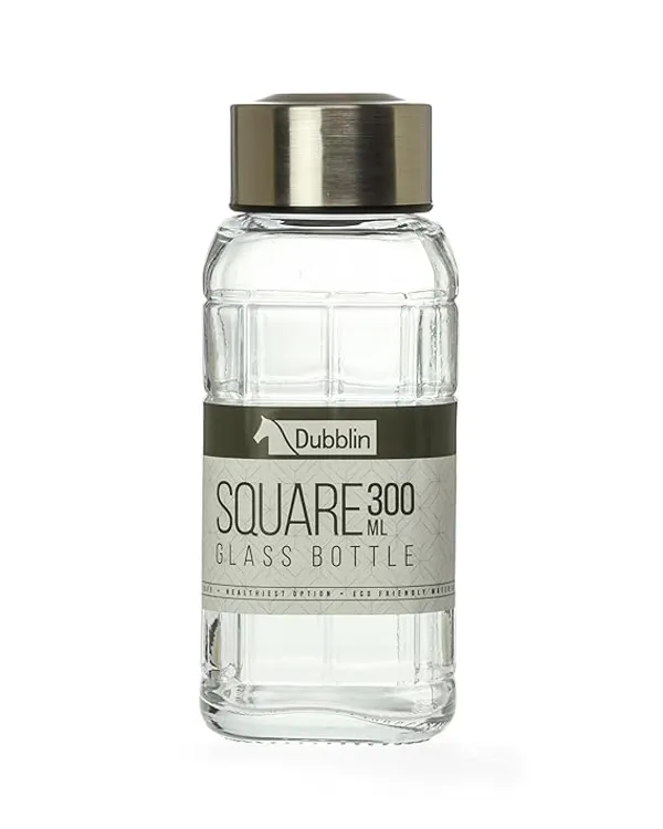 WHITE_Color_Borosilicate_Glass_Bottle_|_300_ml
