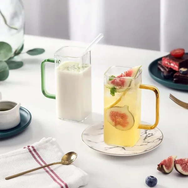 Square_Jar_Glass_470_ml_Acrylic_Lid_and_Glass_Straw_Set_of_2_Pc