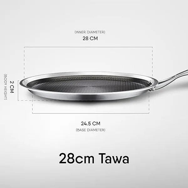 Stahl_Artisan_Hybrid_Triply_Dosa_Tawa_28cm