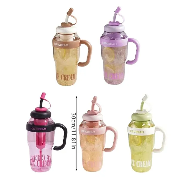 Beverage_Holder_with_Straw_Large_Capacity_Water_Cup_Multipurpose_Drinking_Bottle_|_Juices_Mug_with_Handle